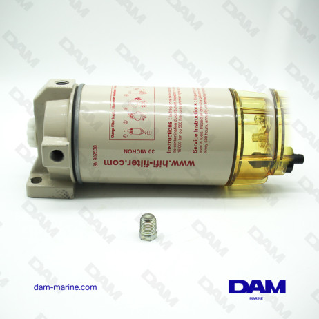 FILTRE DECANTEUR COMPLET GASOIL 170L/H 30M