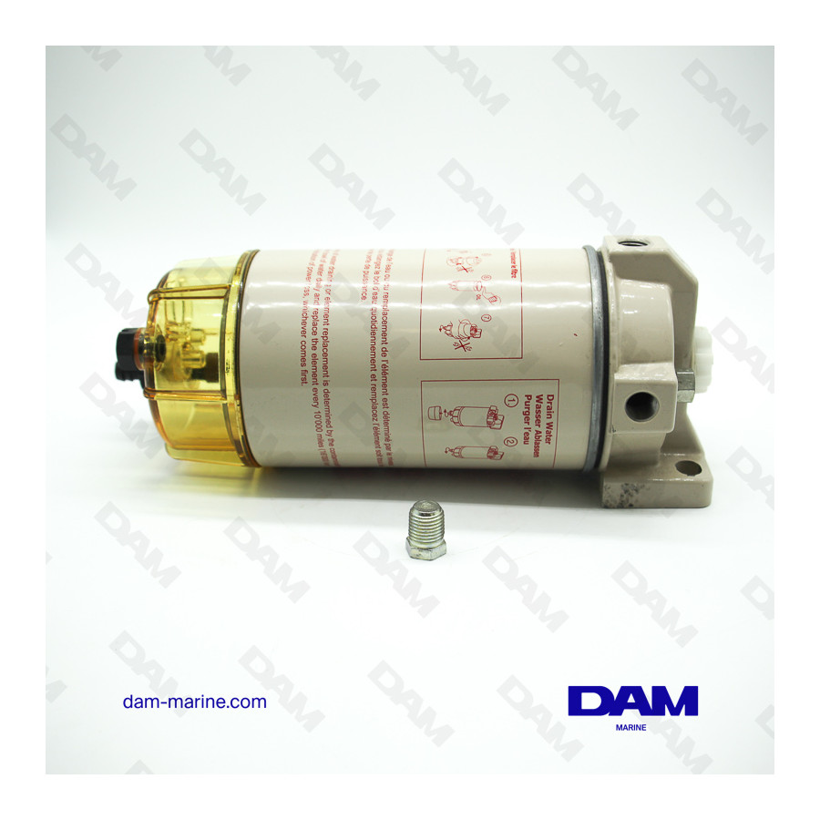 FILTRO DECANTADOR DE DIÉSEL COMPLETO 170L/H 30M