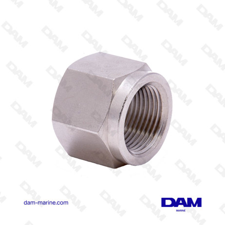 STAINLESS STEEL STEERING AXLE NUT