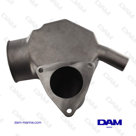 CODO DE ESCAPE DE ACERO INOXIDABLE YANMAR 3V