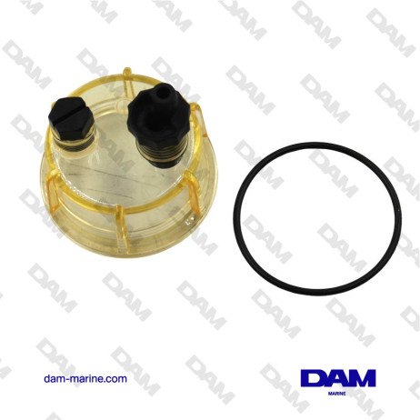RECIPIENTE TRANSPARENTE PARA FILTRO DECANTADOR RACOR 120R