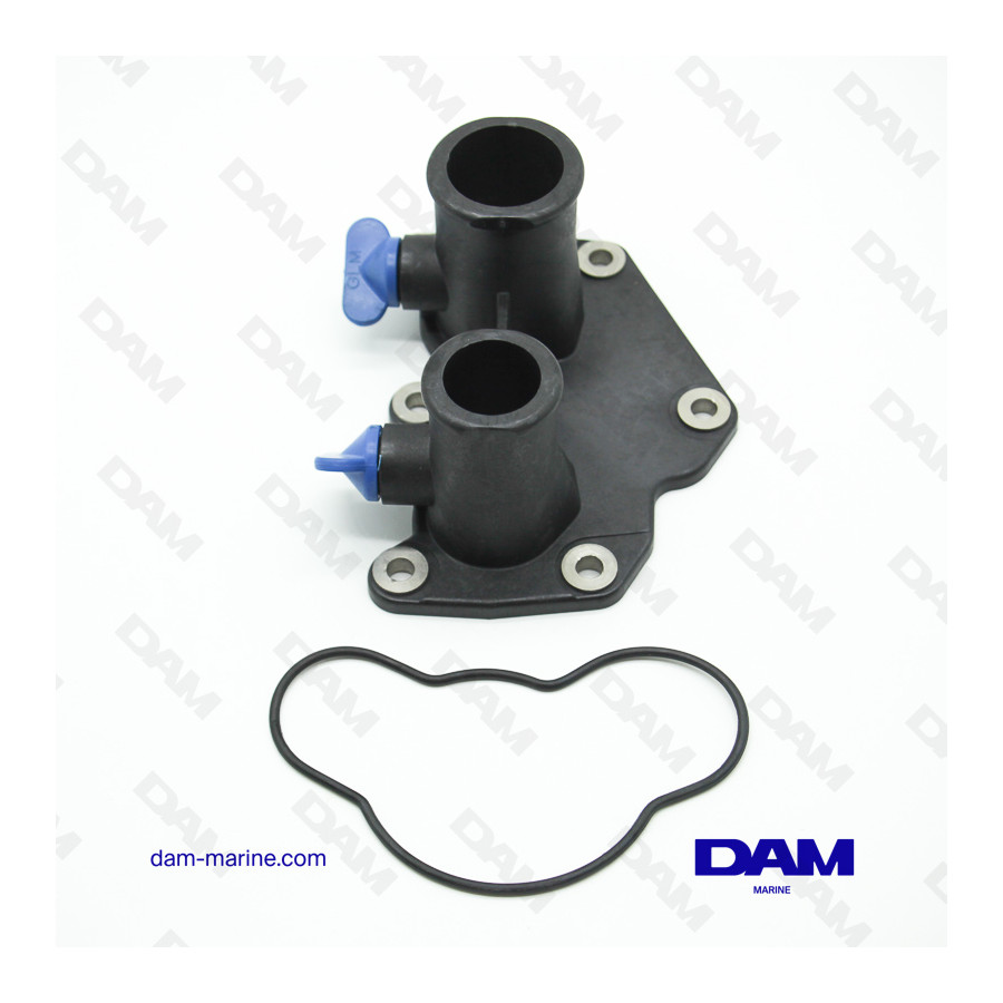 CUBIERTA DE LA BOMBA DE AGUA MERCRUISER MPI