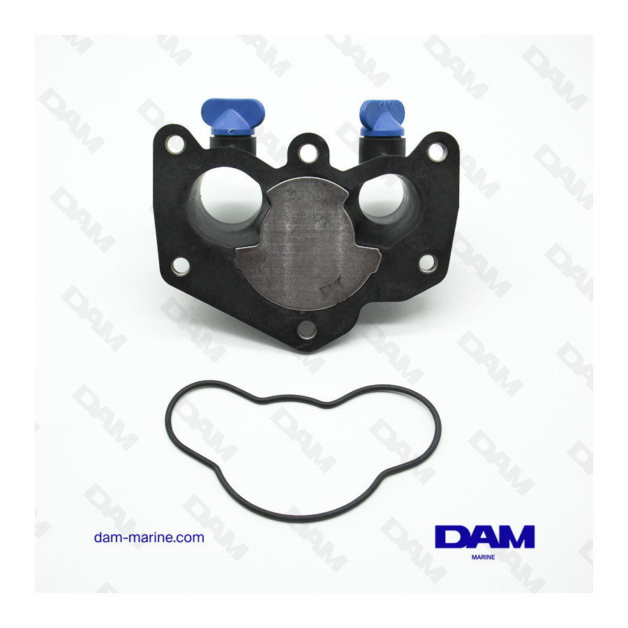 CUBIERTA DE LA BOMBA DE AGUA MERCRUISER MPI