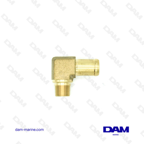 CODO DE 90° CONEXIÓN DE AGUA MM - 17MM