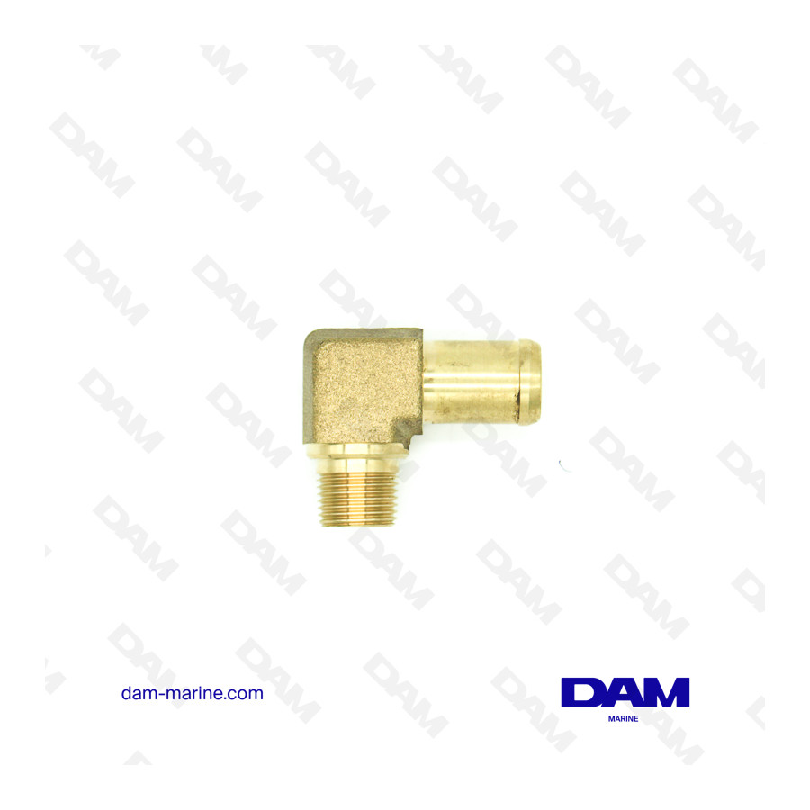 90° ELBOW WATER CONNECTION MM - 17MM