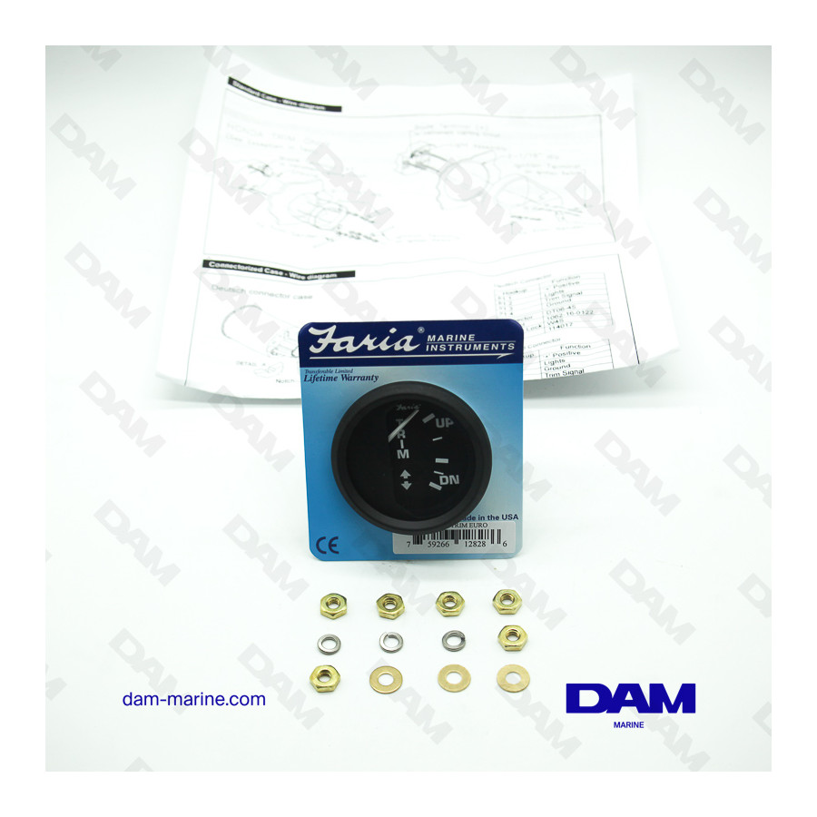 BLACK TRIM INDICATOR - MERCURY - VOLVO - YAMAHA