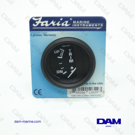 BRP OMC COBRA BLACK TRIM INDICATOR