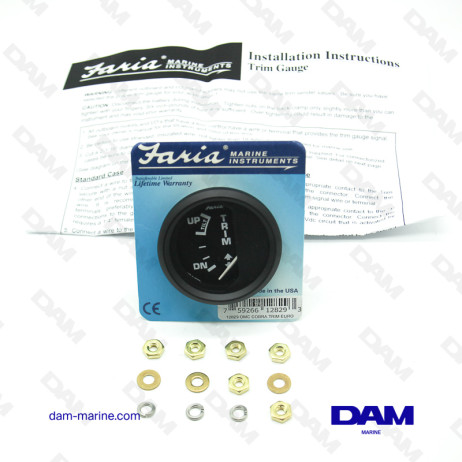 BRP OMC COBRA BLACK TRIM INDICATOR