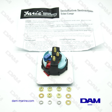 BRP OMC COBRA BLACK TRIM INDICATOR