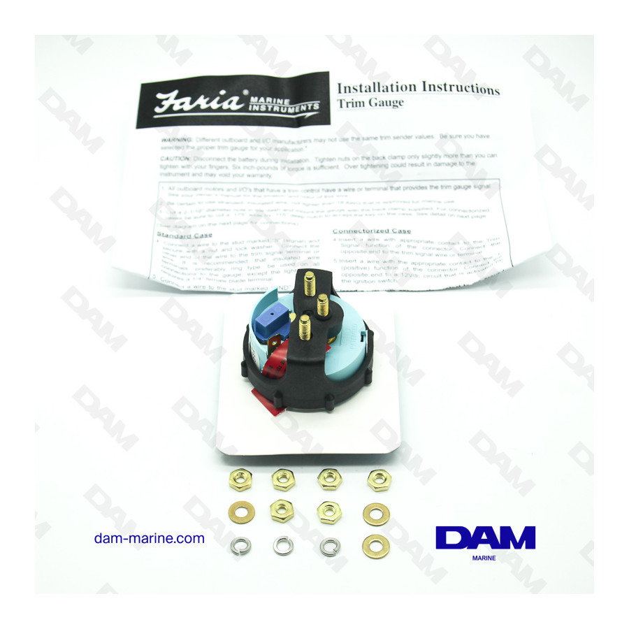 BRP OMC COBRA BLACK TRIM INDICATOR