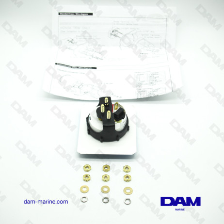 WHITE TRIM INDICATOR - MERCURY - VOLVO - YAMAHA