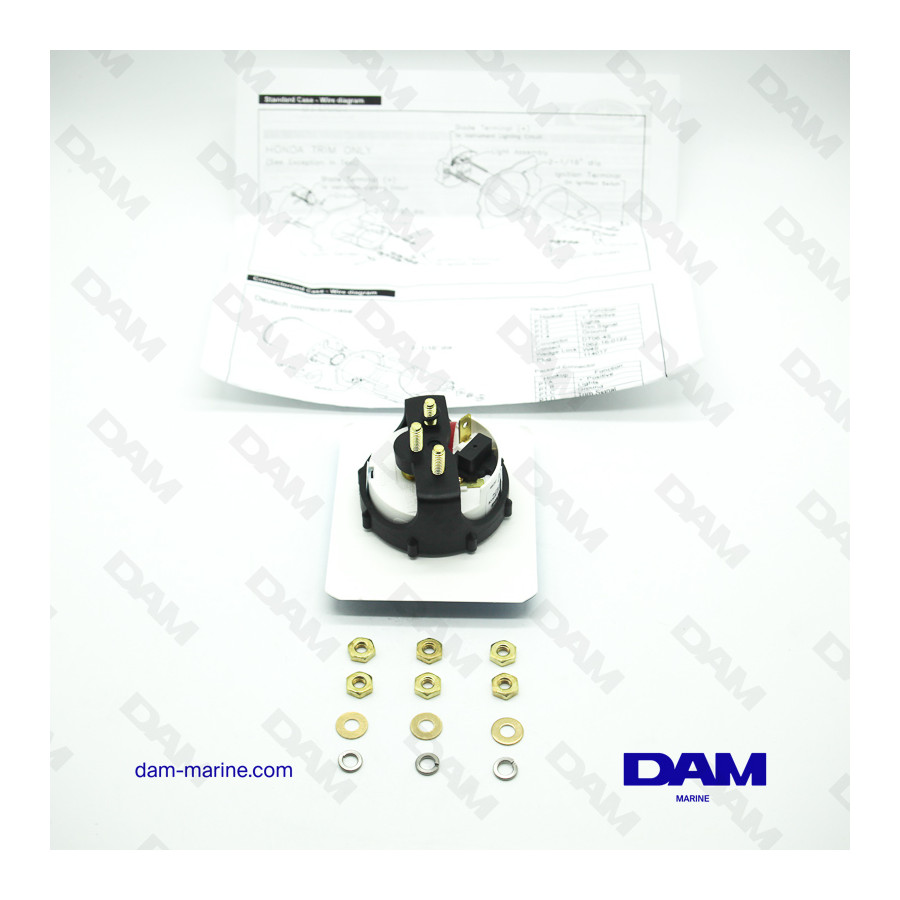 INDICATORE DI assetto bianco - MERCURY - VOLVO - YAMAHA