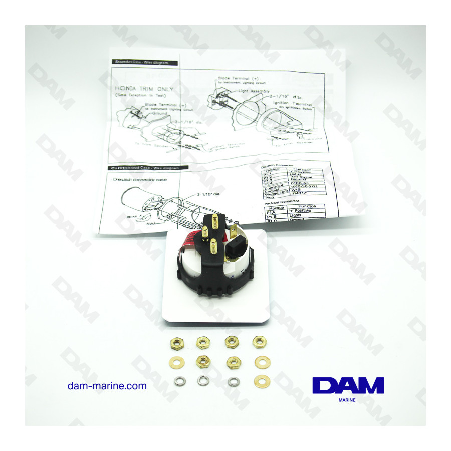 INTERMITENTE CON MOLDURA BLANCA HB - BRP - SUZUKI