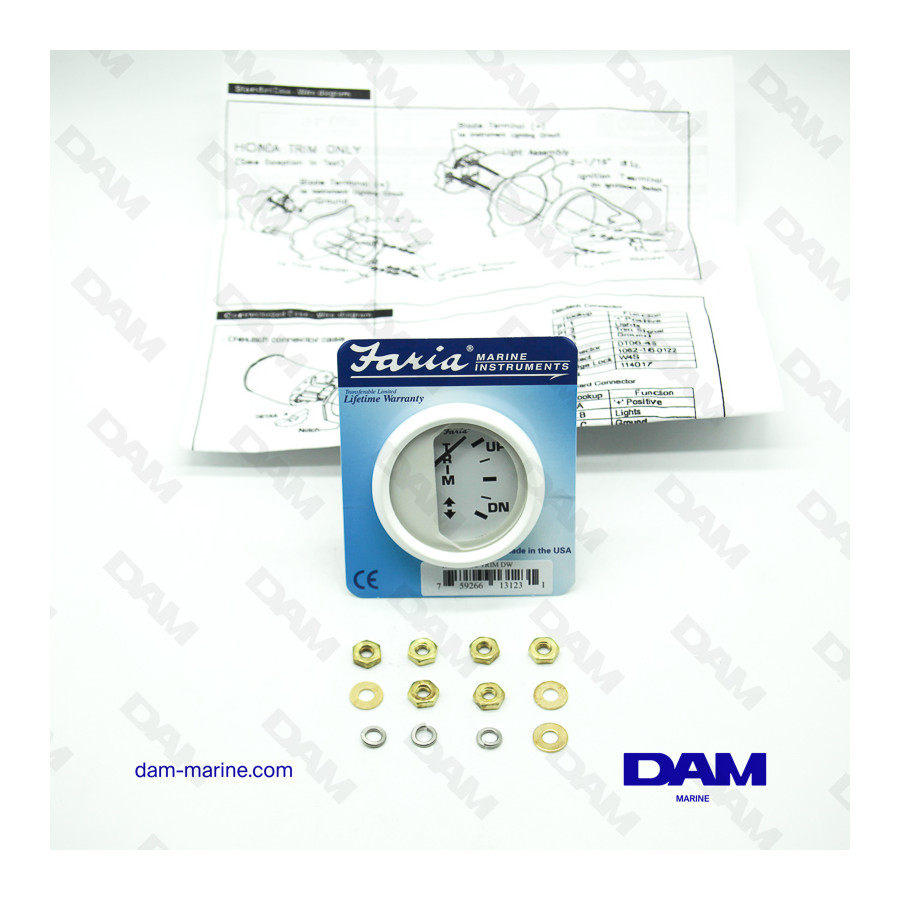 WHITE TRIM INDICATOR HB - BRP - SUZUKI