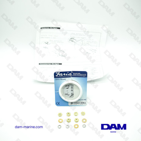 INTERMITENTE DE ACABADO BLANCO BRP OMC COBRA