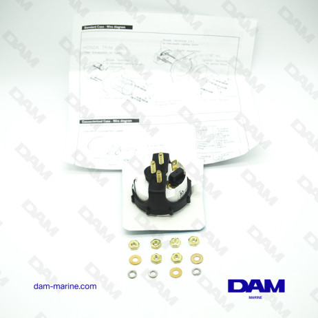BRP OMC COBRA WHITE TRIM INDICATOR
