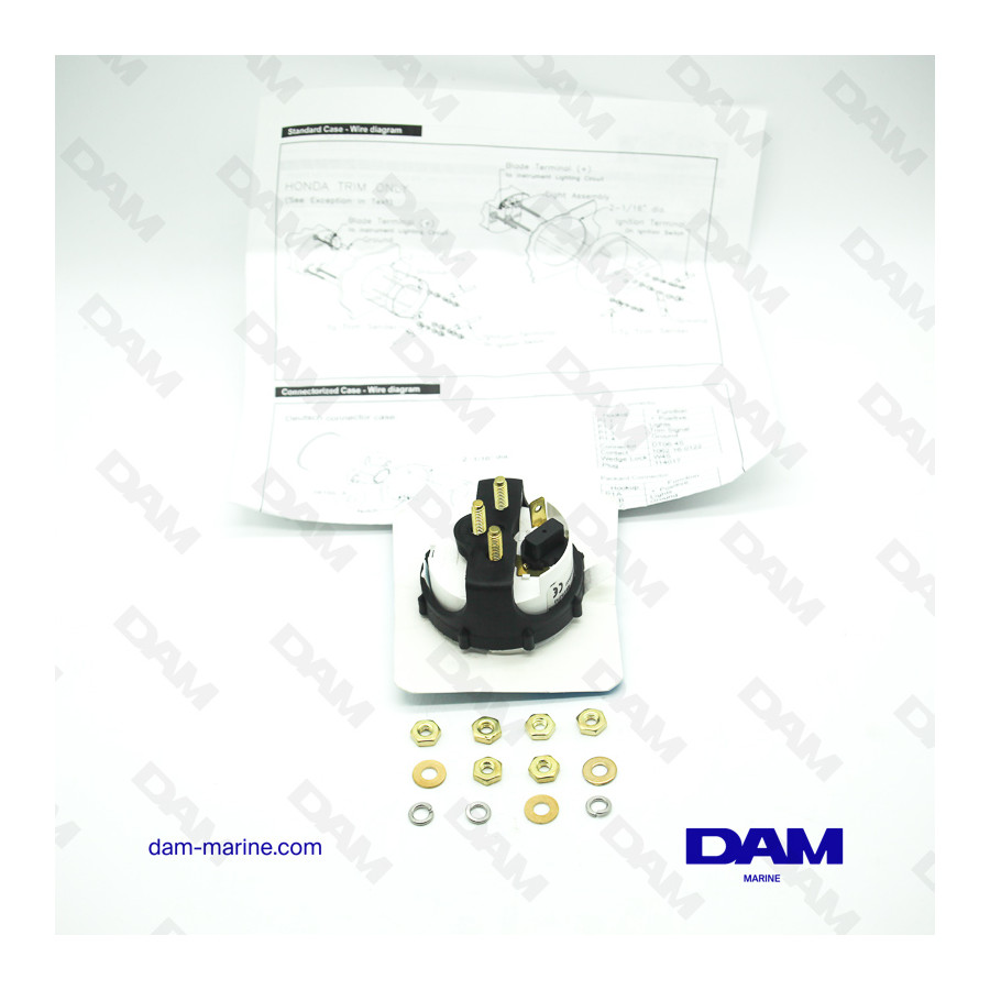 BRP OMC COBRA WHITE TRIM INDICATOR