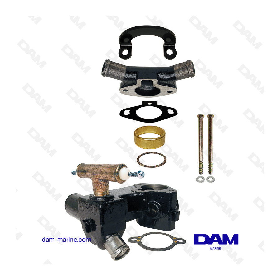 KIT DE CARTER DEL TERMOSTATO MERCRUISER BB