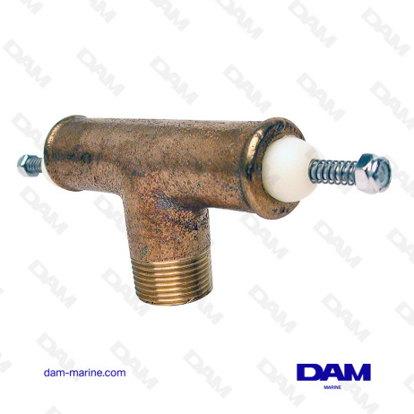 3/4 - 25MM T-THERMOSTAT WATER CONNECTION