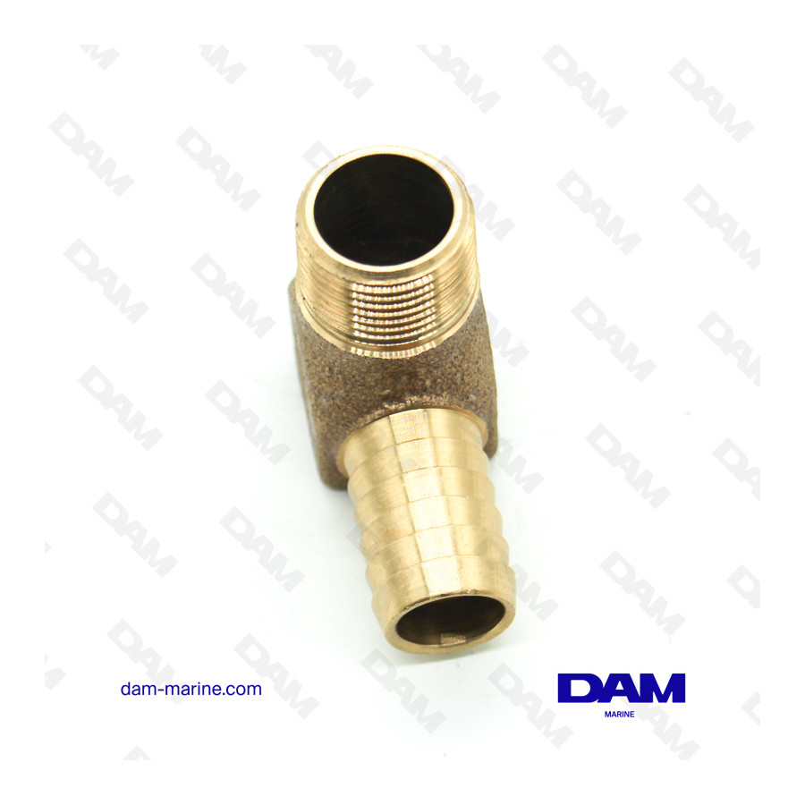 90° ELBOW WATER CONNECTION MM - 3/4 X 3/4