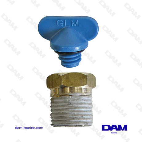WATER DRAIN CONNECTOR - 3/4 X 1/2 PLUG