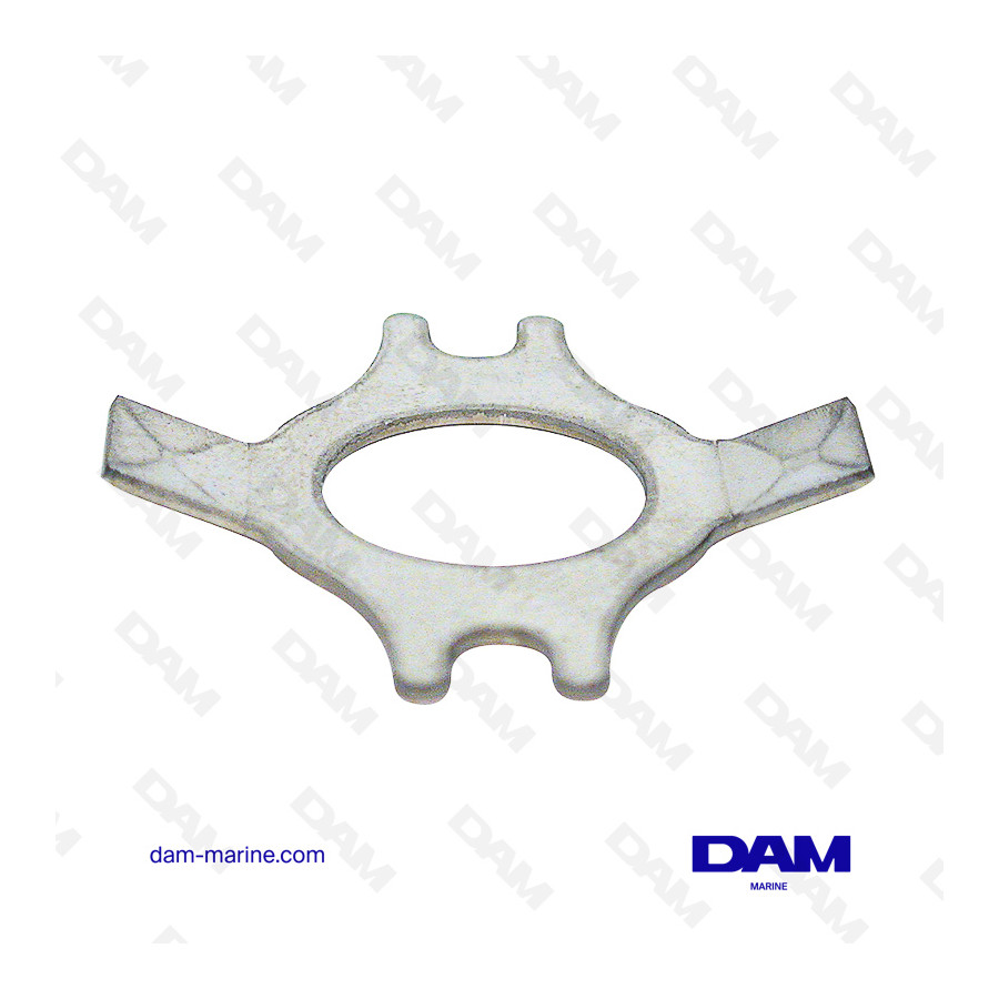 KIT ANODES ALU PLAQUETTES @2 HONDA BF8-50HP