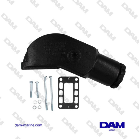 COUDE ECHAPPEMENT VOLVO ANCIEN V8 - AQ