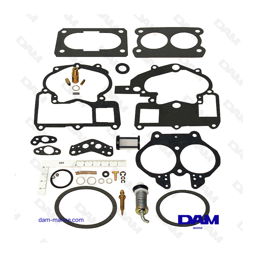 CARBURETOR KIT MERCRUISER MERCAB 2C 4CYL/V6/V8