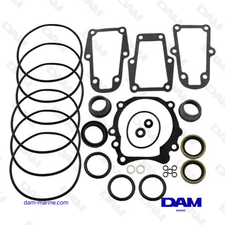 OMC COBRA 4 - V6 - V8 LOWER BASE GASKET KIT