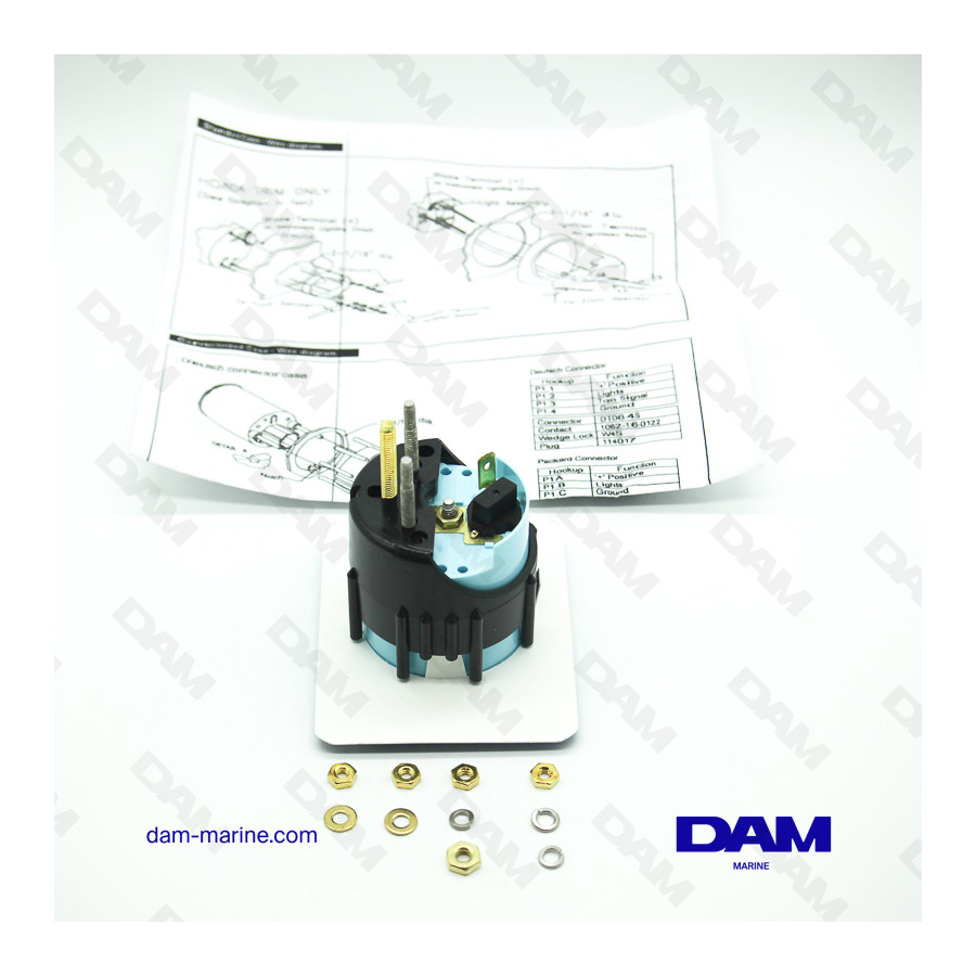 INDICATEUR DE TRIM KRONOS - MERCURY - VOLVO - YAMAHA
