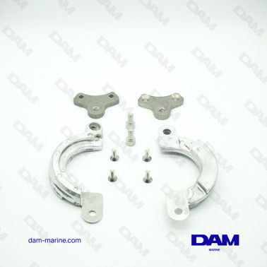 KIT DE CONVERSIÓN DE BASE DE ÁNODO PARA SAILDRIVE YANMAR - 2 PIEZAS