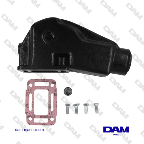 INDMAR SHORT 3" EXHAUST ELBOW