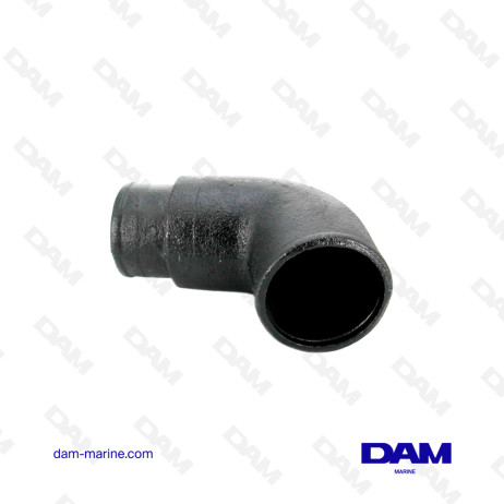 PRE COUDE REDUCTEUR ECHAPPEMENT 90° 75 - 65MM