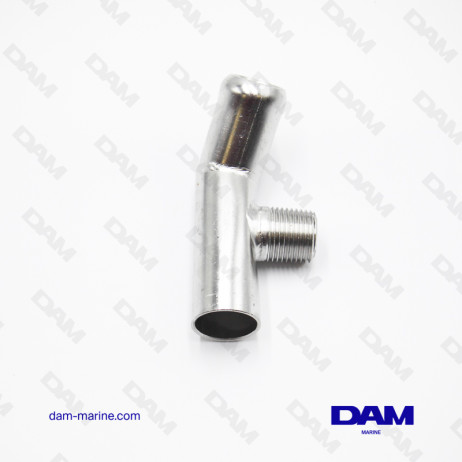 RACCORD EAU EN T - 1/2 X 1 - 3V INOX*