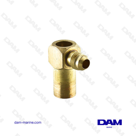 EZ CARTER V6 VORTEC ALUMINUM OIL PAN FITTING