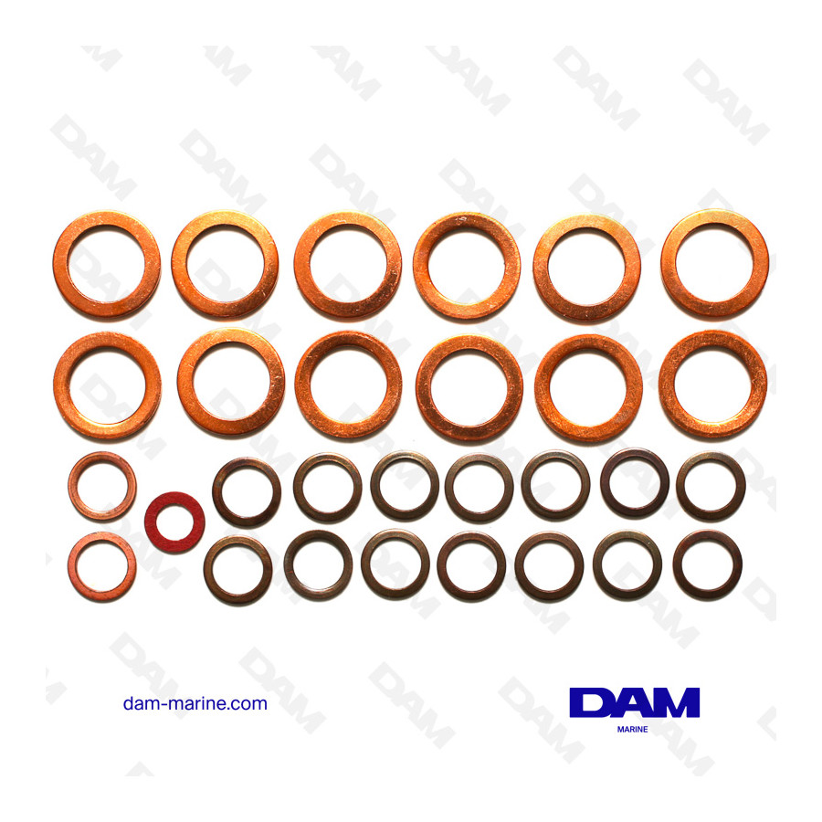 KIT DE SELLOS DE COMBUSTIBLE VOLVO D41/42/43