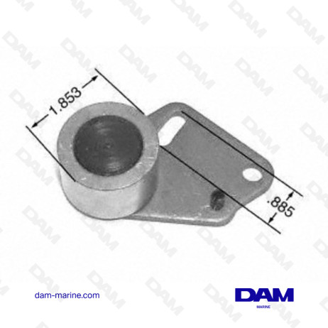 OMC FORD 2.3L TENSIONER PULLEY