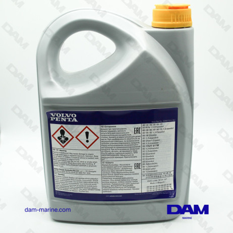 VOLVO YELLOW REFRIIDING LIQUID / ORANGE - 5L - OEM