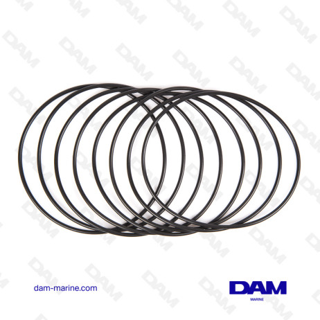 VOLVO D4-D6 HEAT EXCHANGER GASKET KIT