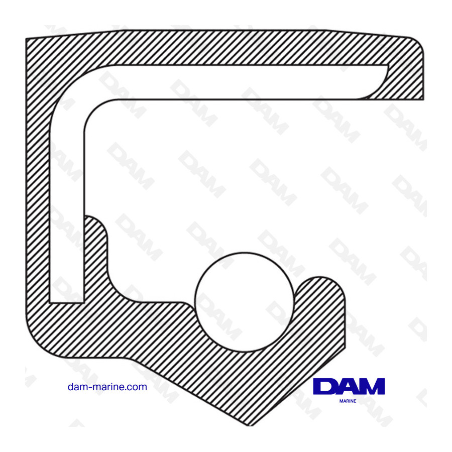 JOINT SPI ARRIERE VILEBREQUIN FORD 351 1 PCS - LH