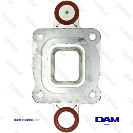 MERCRUISER MPI EXHAUST ELBOW JOINT OPEN - CLOSED
