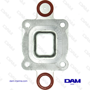 MERCRUISER MPI EXHAUST ELBOW JOINT OPEN - CLOSED