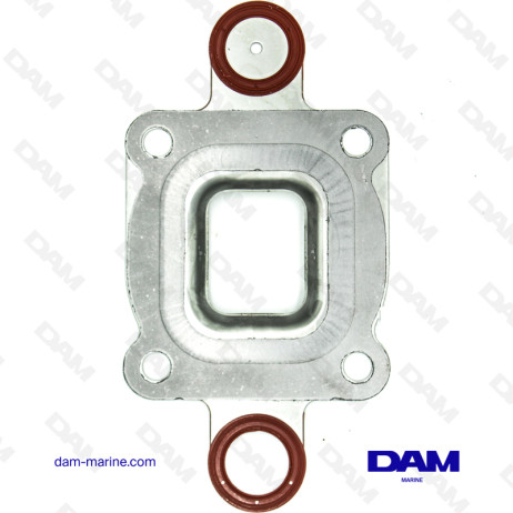 MERCRUISER MPI EXHAUST ELBOW JOINT OPEN - CLOSED