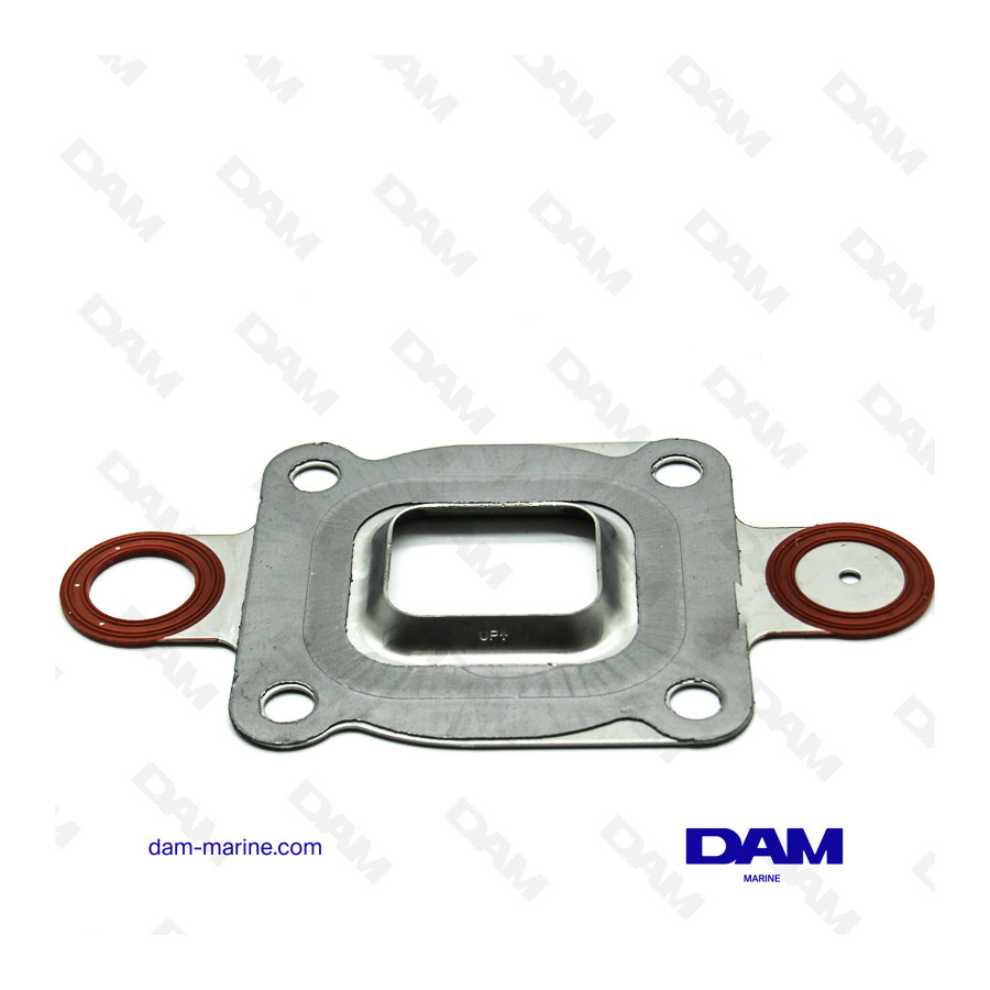 MERCRUISER MPI EXHAUST ELBOW JOINT OPEN - CLOSED