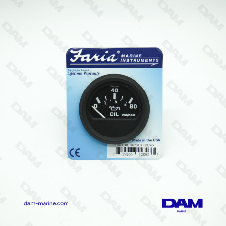 BLACK OIL PRESSURE INDICATOR PSI