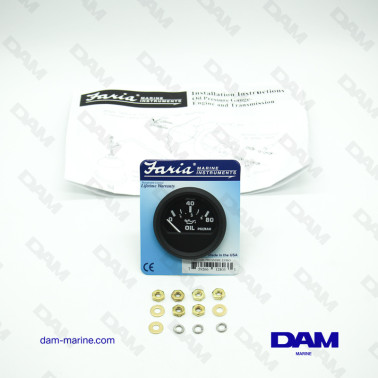 BLACK OIL PRESSURE INDICATOR PSI