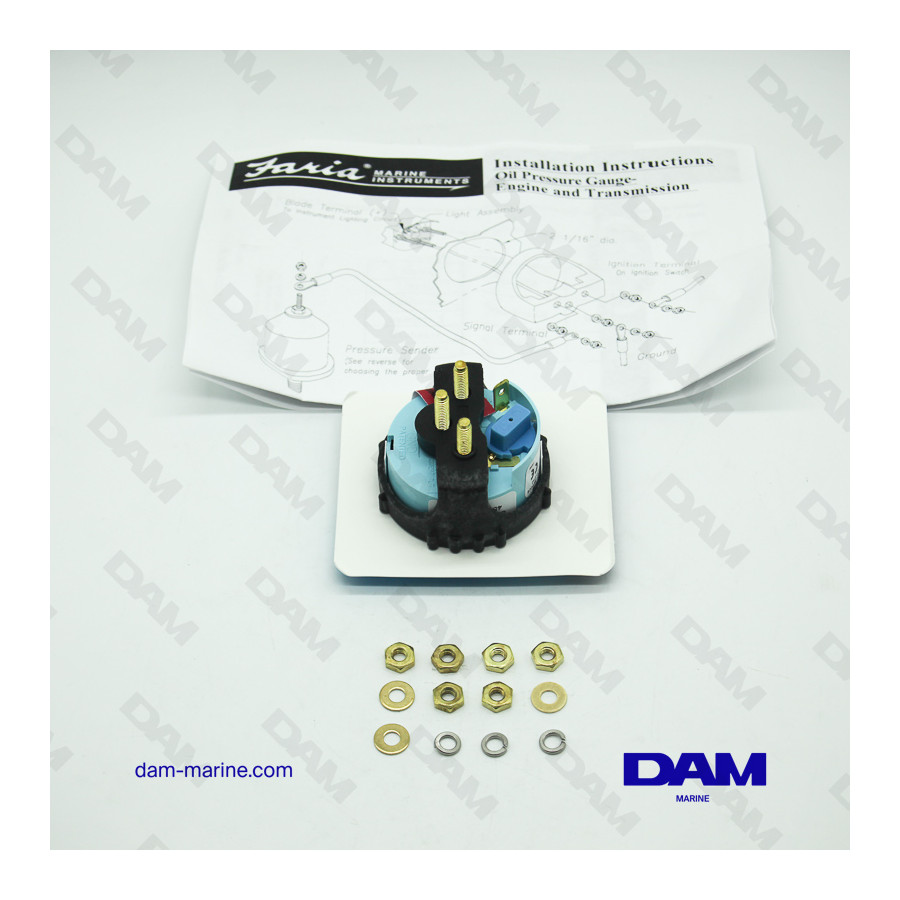 BLACK OIL PRESSURE INDICATOR PSI