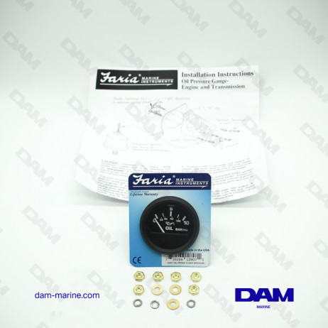 BLACK OIL PRESSURE INDICATOR BAR