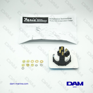 INDICATEUR DE TEMPERATURE EAU BLANC F-C°