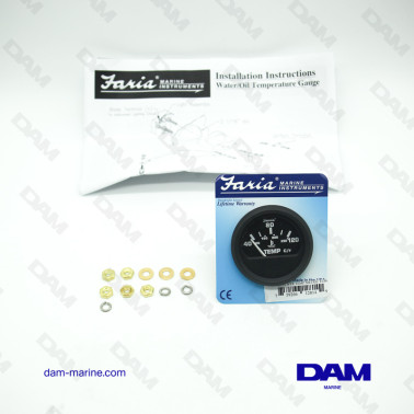 INDICATORE TEMPERATURA ACQUA NERA F-C°